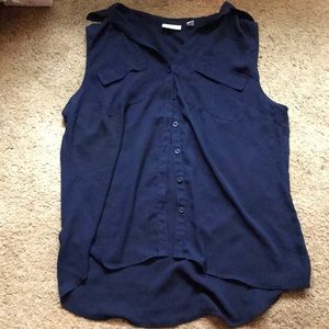 Navy Blouse